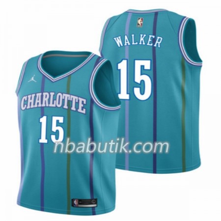 NBA Mænd Trøje Charlotte Hornet Kemba Walker 15 Jordan Classic Edition Swingman